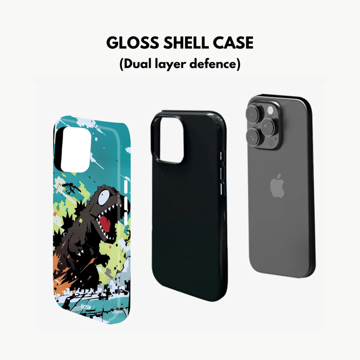 "PIXELATED DINOSAUR" -Mobile Covers Shock Resistant, Slim & Stylish Cases