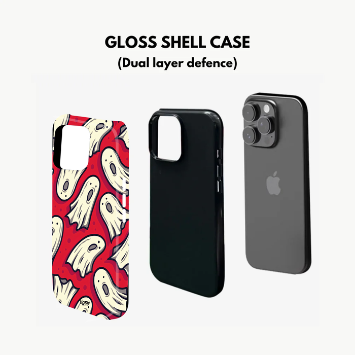 "GHOST PATTERN" -Mobile Covers Shock Resistant, Slim & Stylish Cases