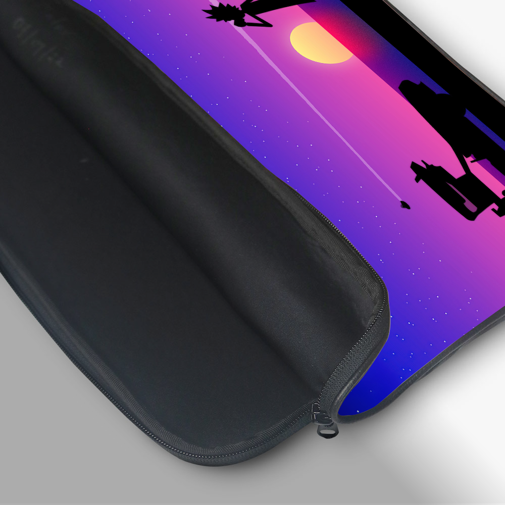 "THE FINAL PORTAL - RICK AND MORTY ENTERTAINMENT EDITION " Laptop Sleeves:Bold Modern Design for Every Size