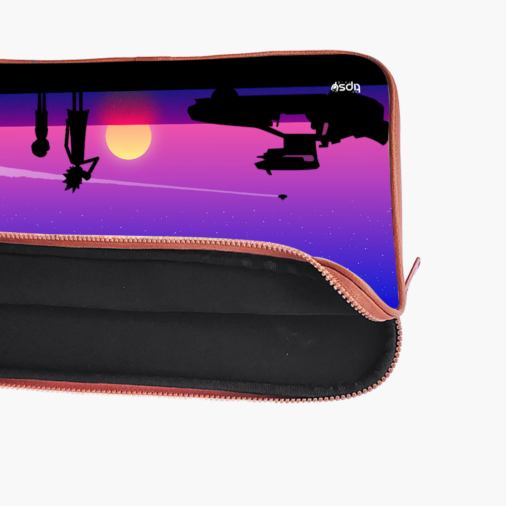"THE FINAL PORTAL - RICK AND MORTY ENTERTAINMENT EDITION " Laptop Sleeves:Bold Modern Design for Every Size