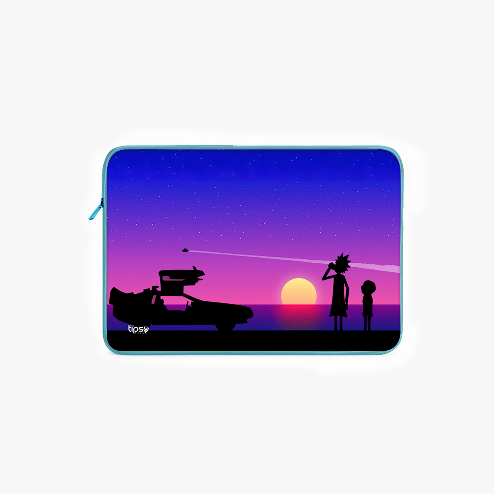 "THE FINAL PORTAL - RICK AND MORTY ENTERTAINMENT EDITION " Laptop Sleeves:Bold Modern Design for Every Size