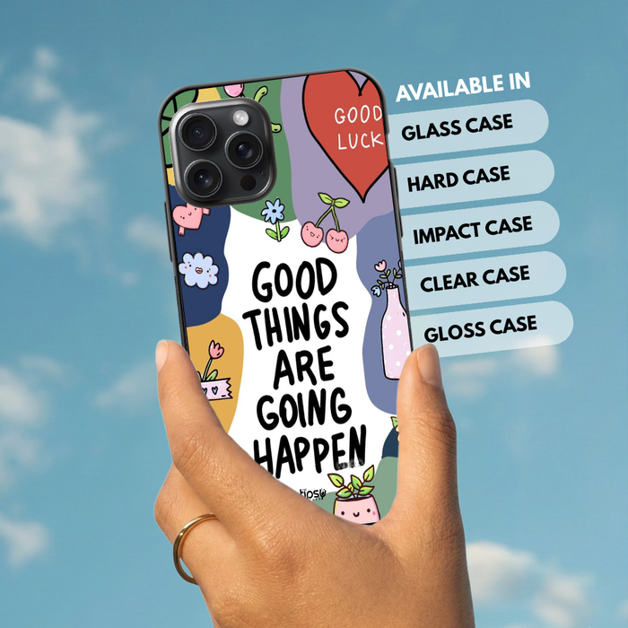 "GOD THINGS ARE GOING HAPPEN" -Mobile Covers Shock Resistant, Slim & Stylish Cases