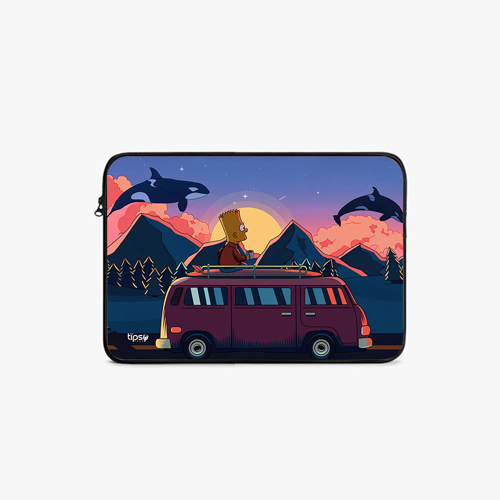 "THE SIMPSONS- ENTERTAINMENT EDITION" Laptop Sleeves:Bold Modern Design for Every Size