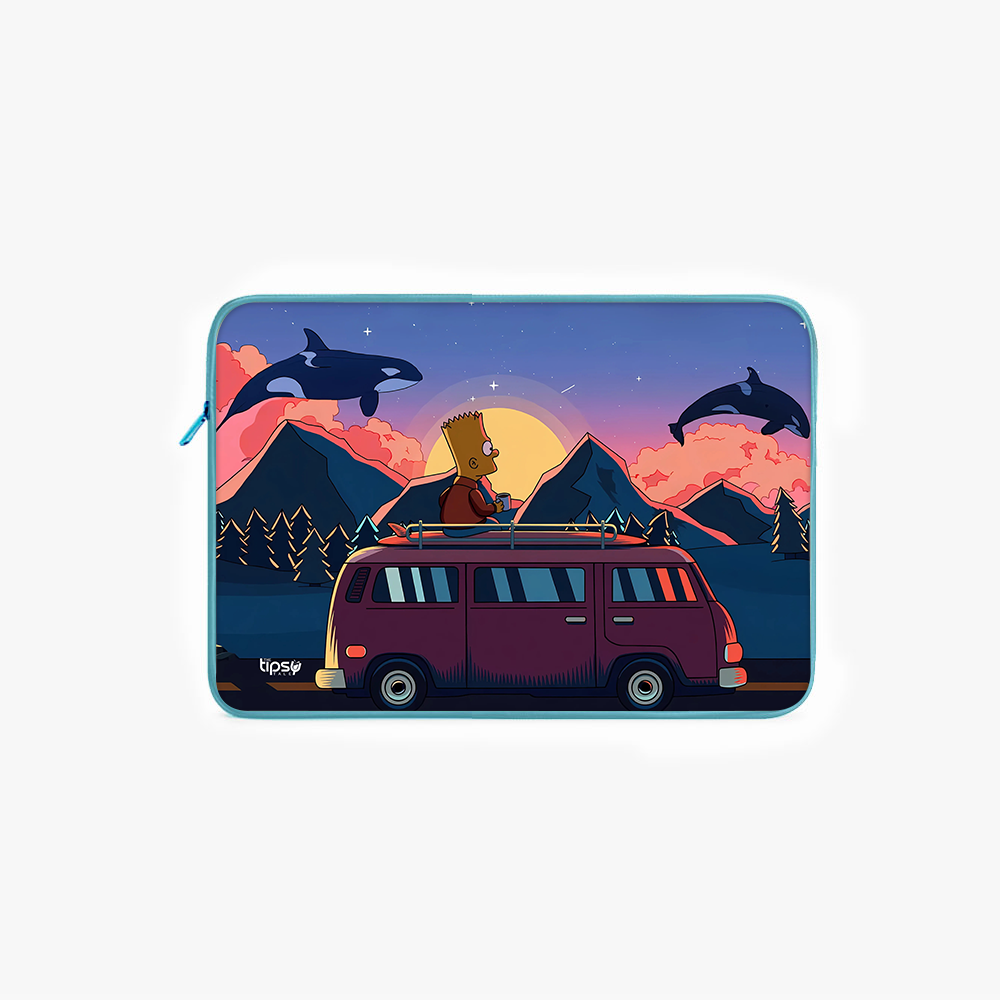 "THE SIMPSONS- ENTERTAINMENT EDITION" Laptop Sleeves:Bold Modern Design for Every Size