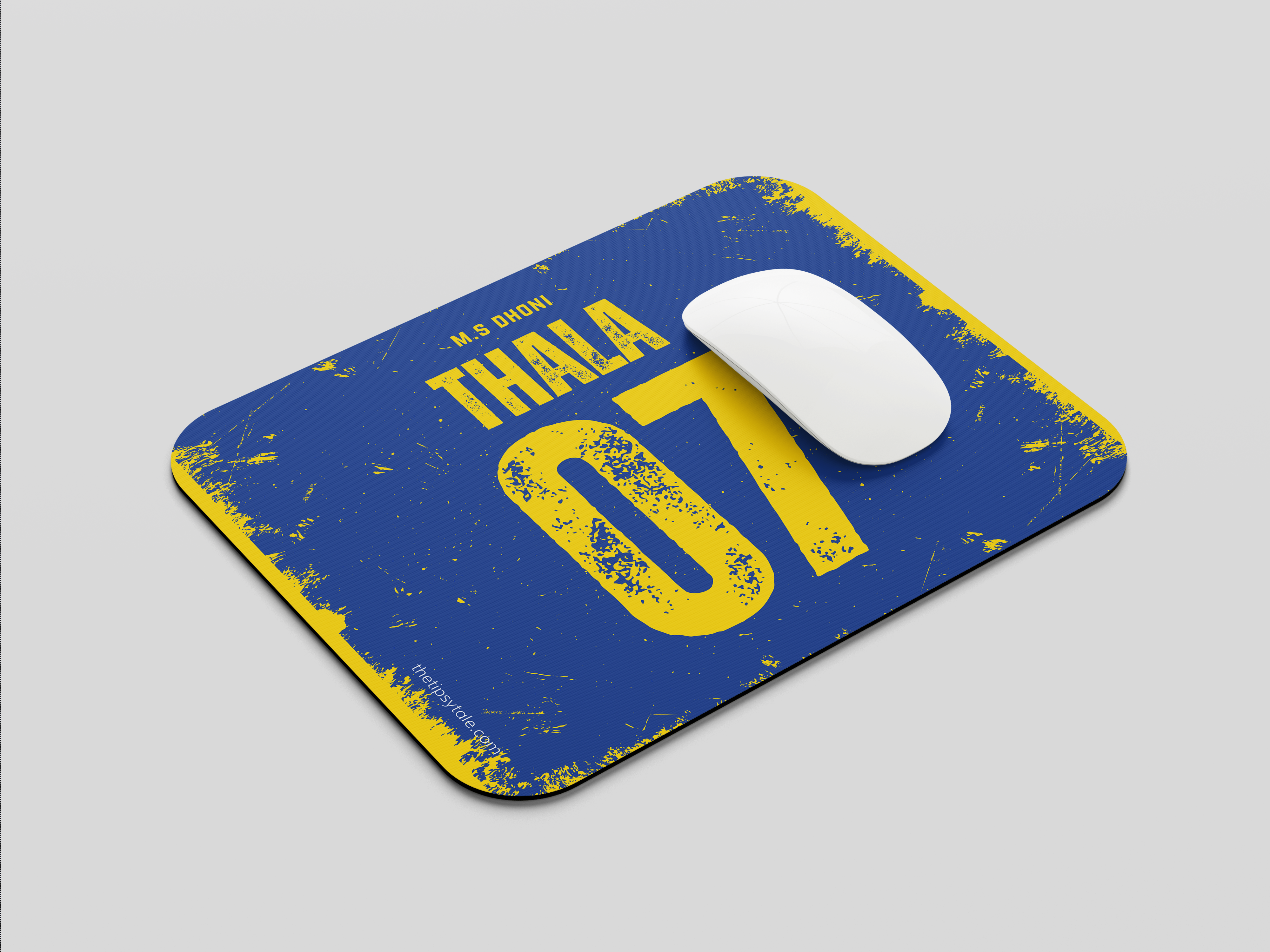 "THALA: MSD JERSEY" Mousepad Enhance Your Workspace with Style