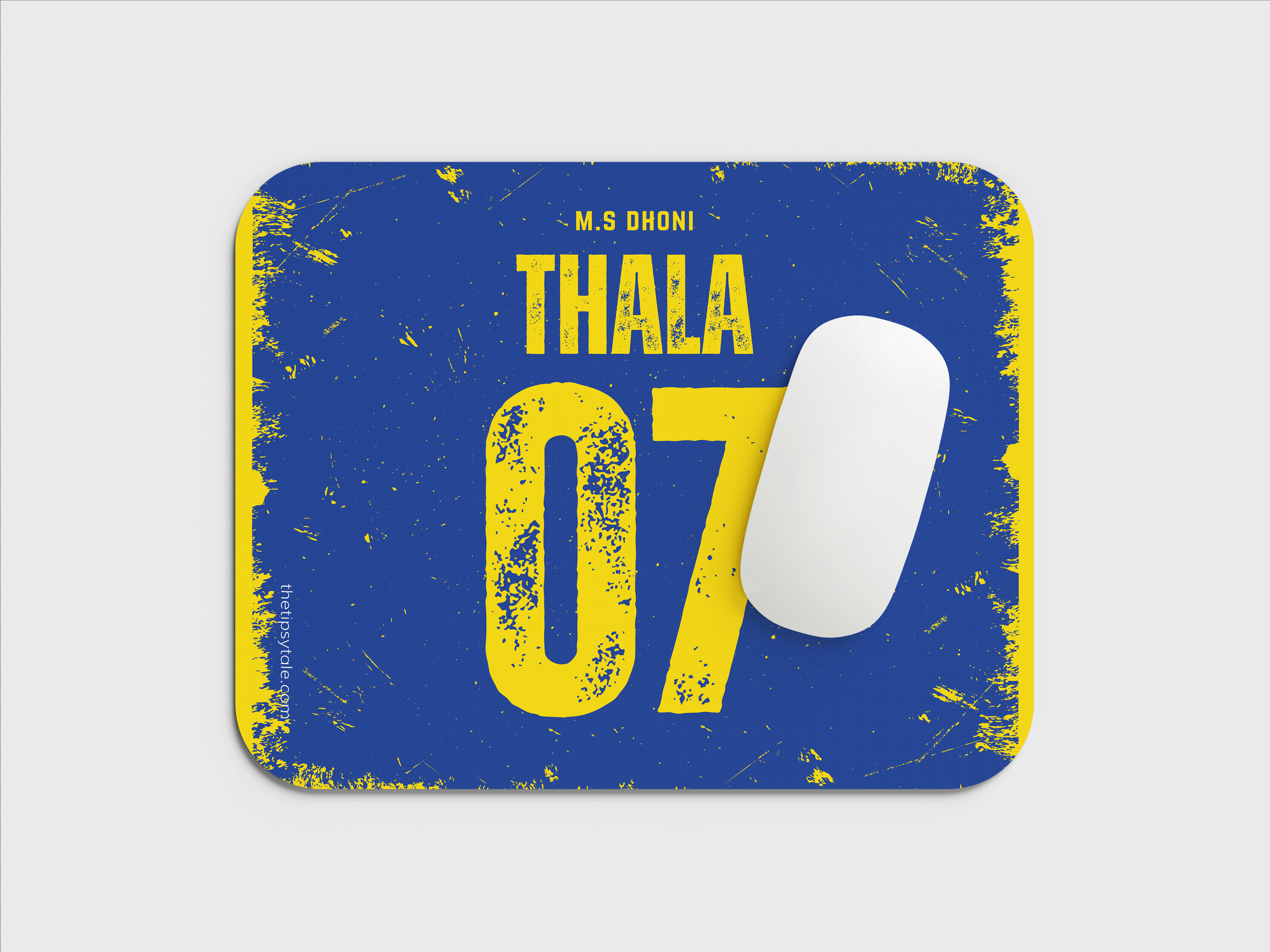 "THALA: MSD JERSEY" Mousepad Enhance Your Workspace with Style