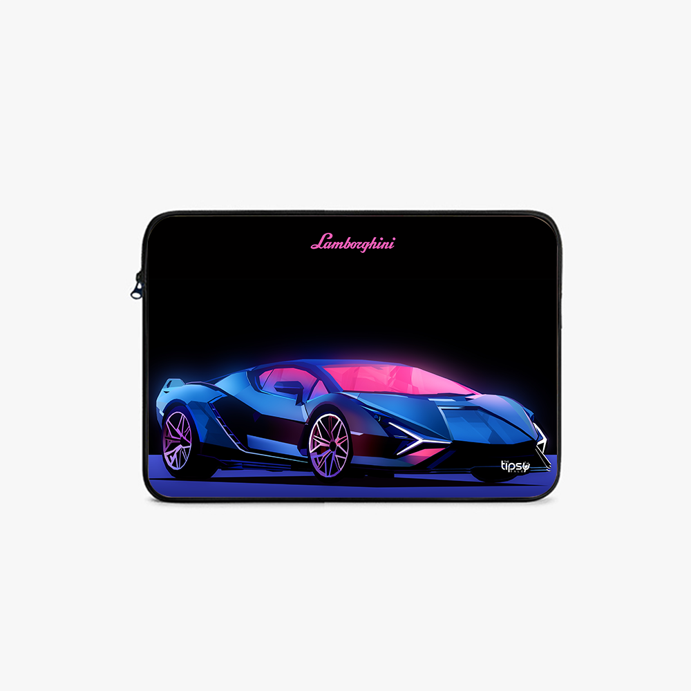 "LAMBORGHINI" Laptop Sleeves:Bold Modern Design for Every Size