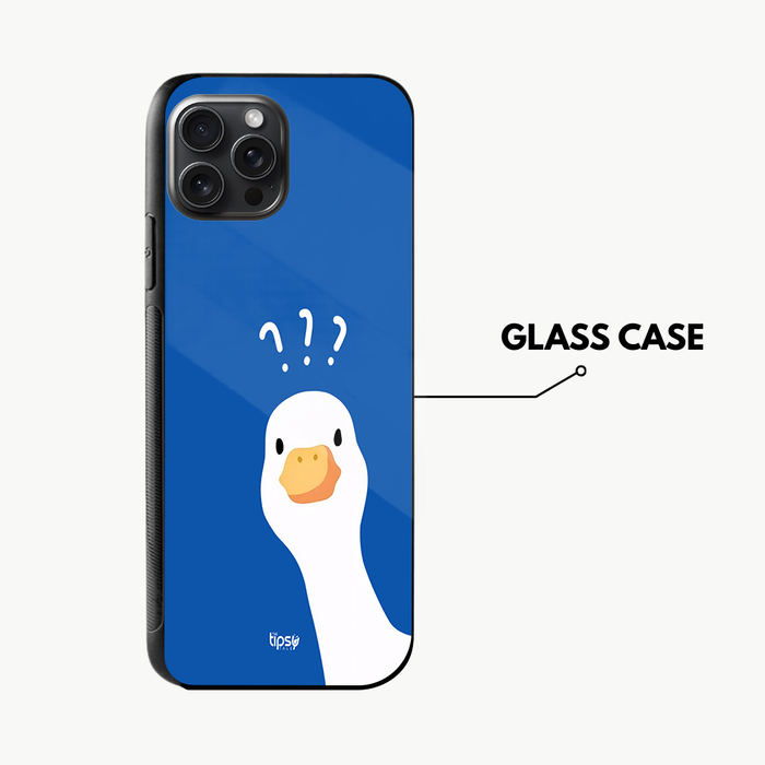 " DUCK MINIMAL DOODLING" -Mobile Covers Shock Resistant, Slim & Stylish Cases