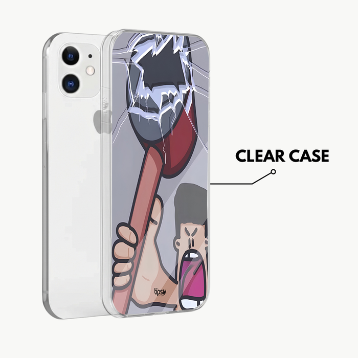 "BREAK THE GLASS" -Mobile Covers Shock Resistant, Slim & Stylish Cases
