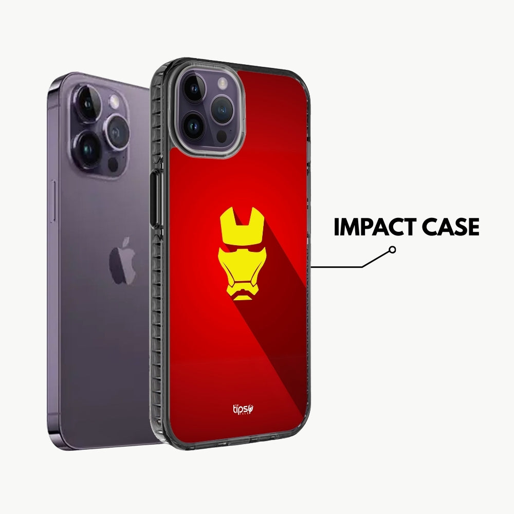 "IRON MAN - RDJ" -Mobile Covers Shock Resistant, Slim & Stylish Cases