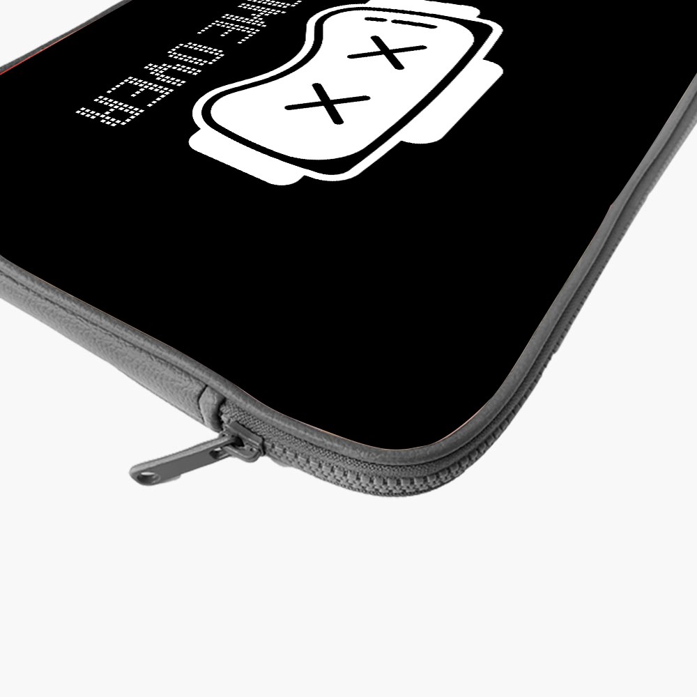 "GAME OVER - RESPAWN AGAIN" Laptop Sleeves:Bold Modern Design for Every Size