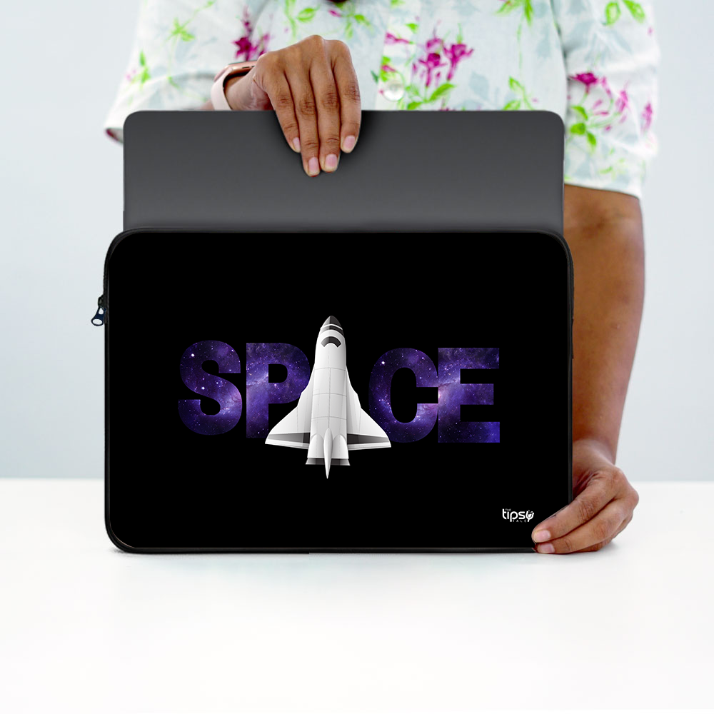 "SPACE" Laptop Sleeves:Bold Modern Design for Every Size