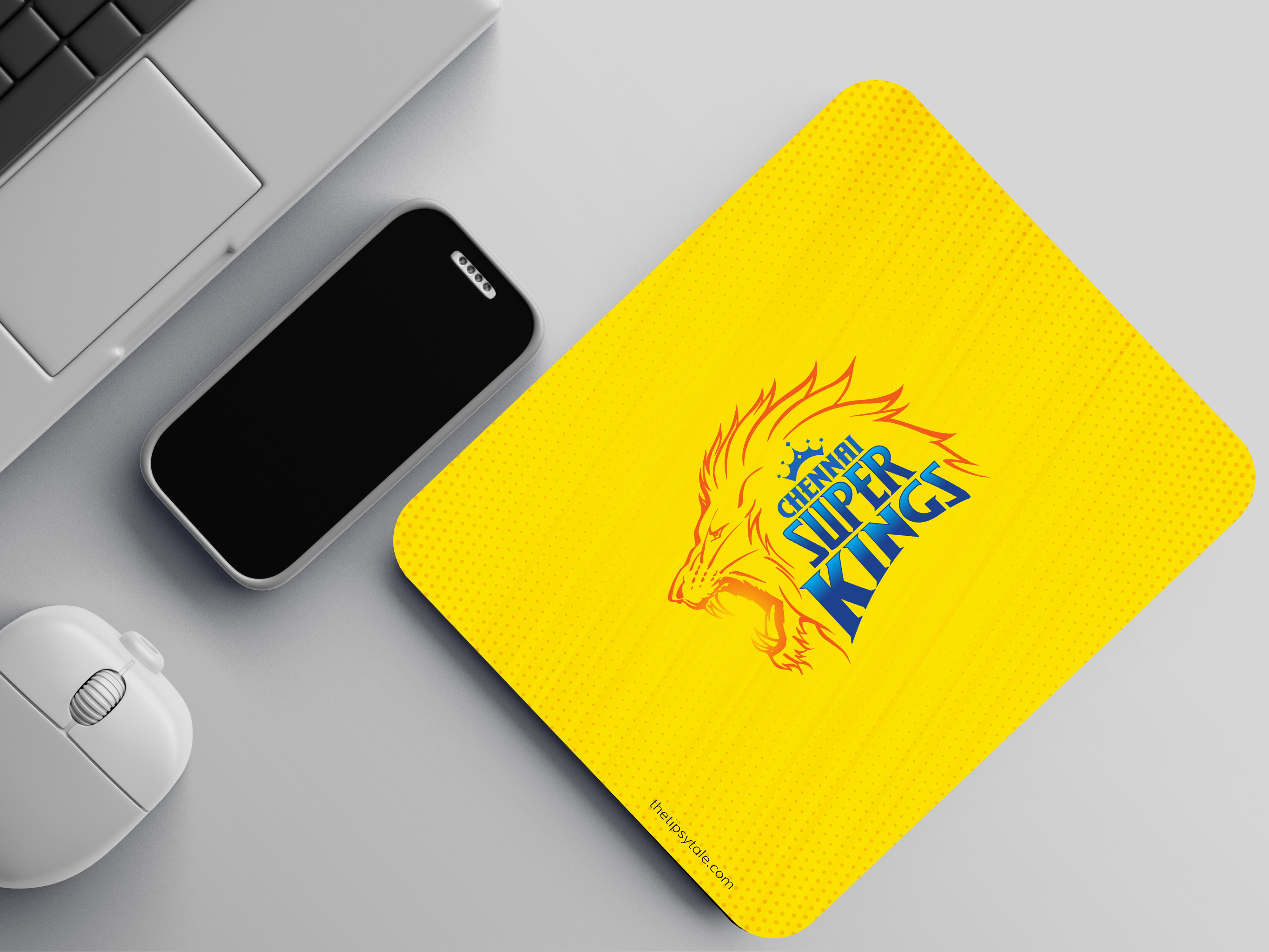"CSK : Whistle Podu " Mousepad Enhance Your Workspace with Style