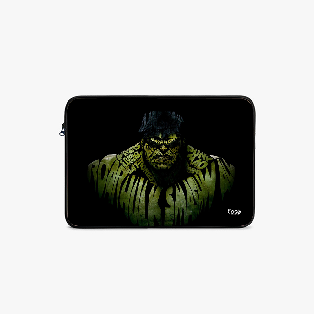"INDESTRUCTABLE HULK" Laptop Sleeves:Bold Modern Design for Every Size