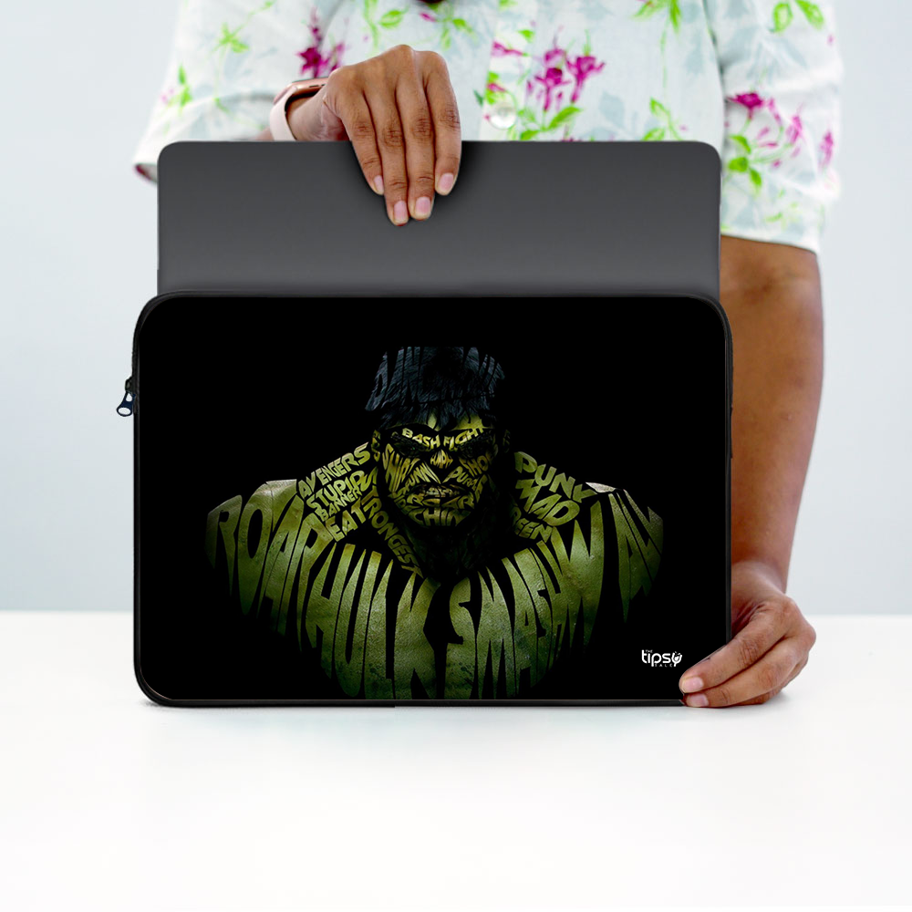 "INDESTRUCTABLE HULK" Laptop Sleeves:Bold Modern Design for Every Size