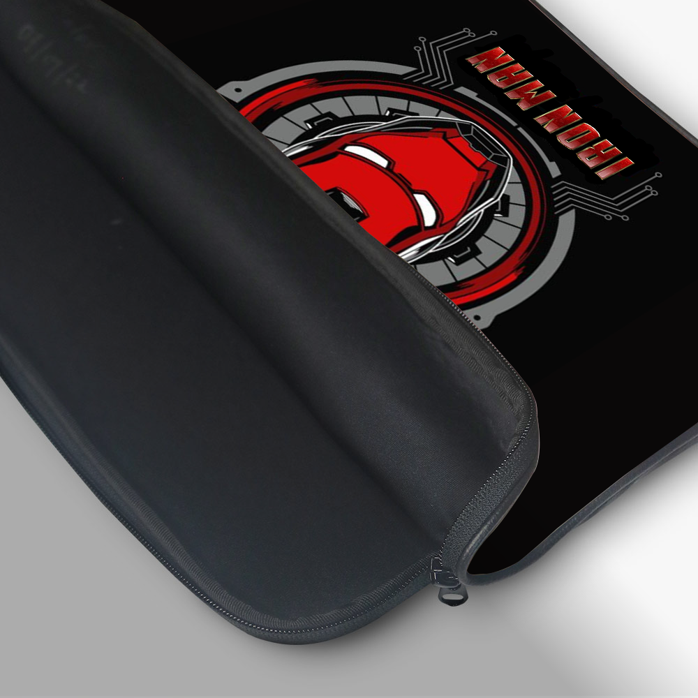 " IRON MAN 3" Laptop Sleeves:Bold Modern Design for Every Size