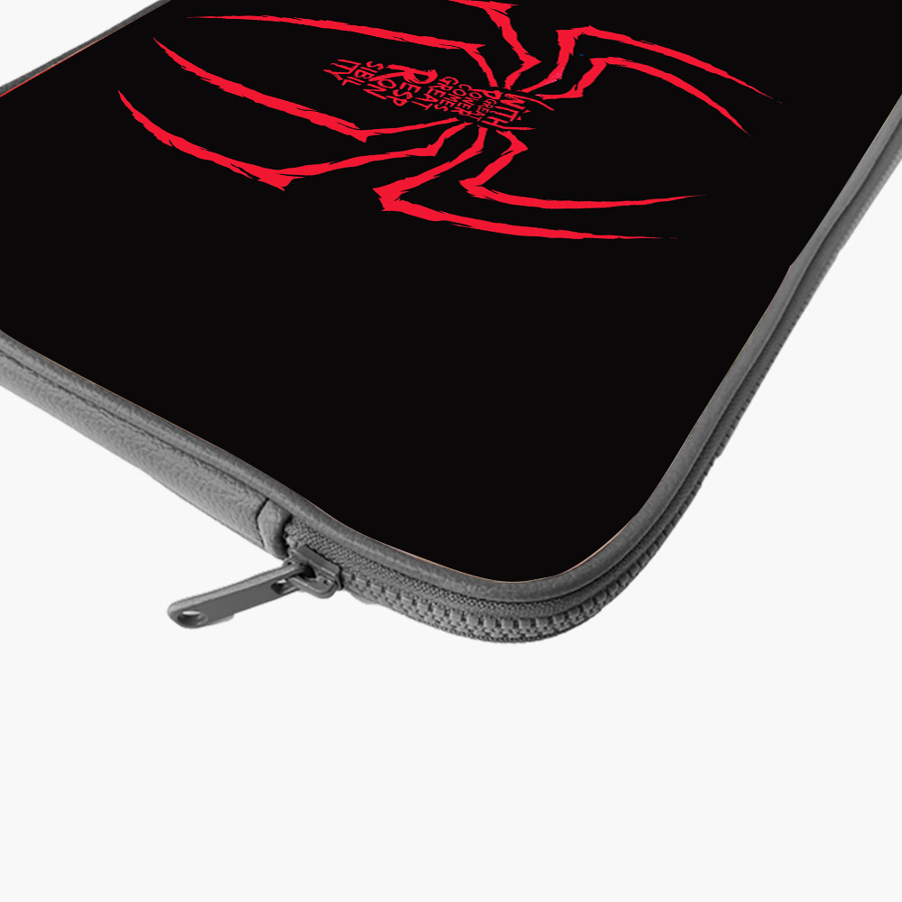 "SPIDER MAN'S MOTTO" Laptop Sleeves:Bold Modern Design for Every Size