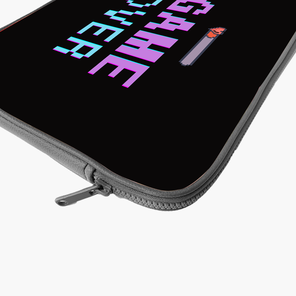 "GAME OVER" Laptop Sleeves:Bold Modern Design for Every Size