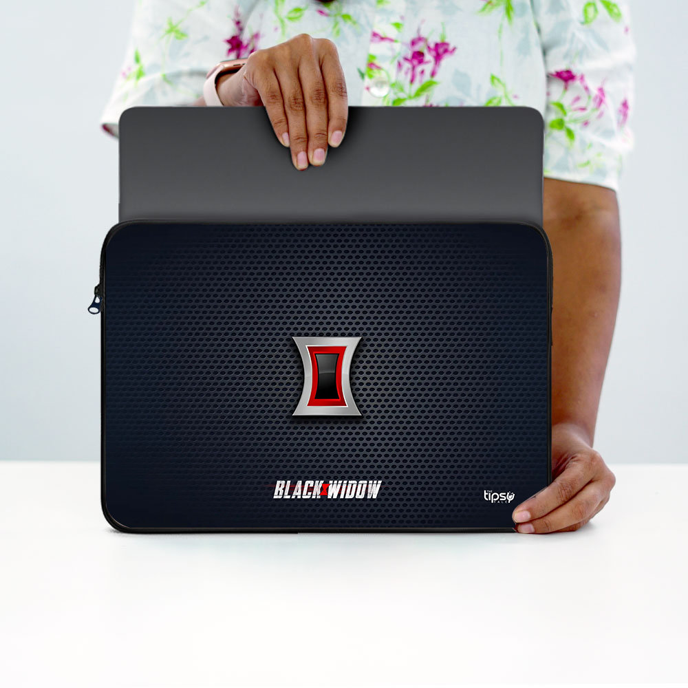 " BLACK WIDOW MARVEL" Laptop Sleeves:Bold Modern Design for Every Size