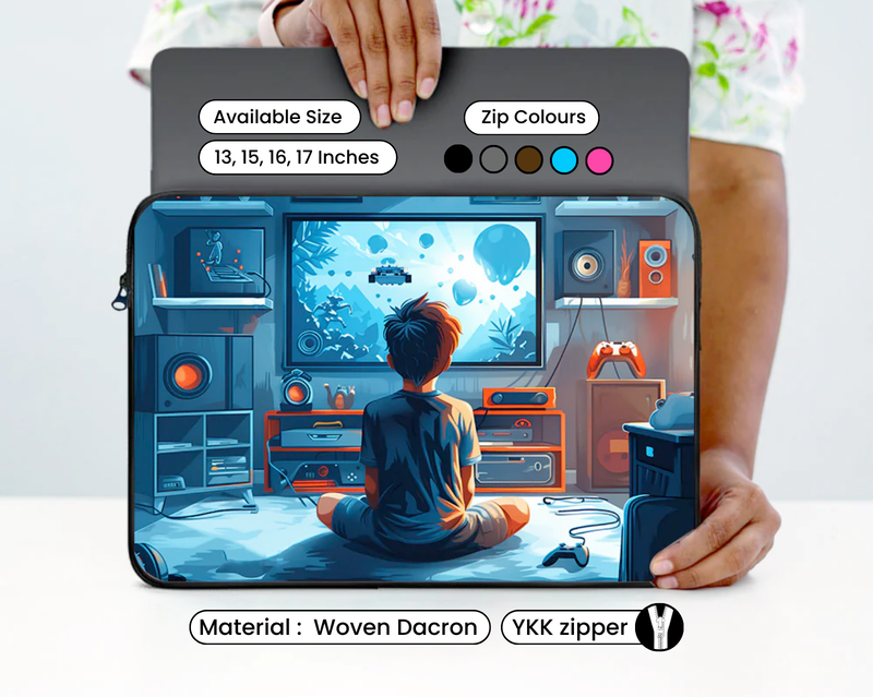 A Gift That Matches Their Energy -Gaming Vibe- Poster + Deskmat + Laptop Sleeves (COMBO)