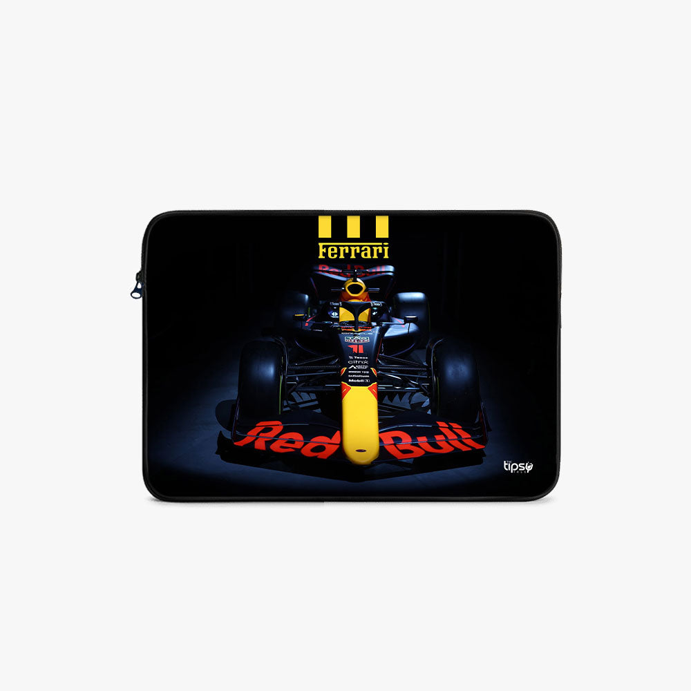 "SCUDERIA FERRARI - MAX VERSTAPPEN" Laptop Sleeves:Bold Modern Design for Every Size