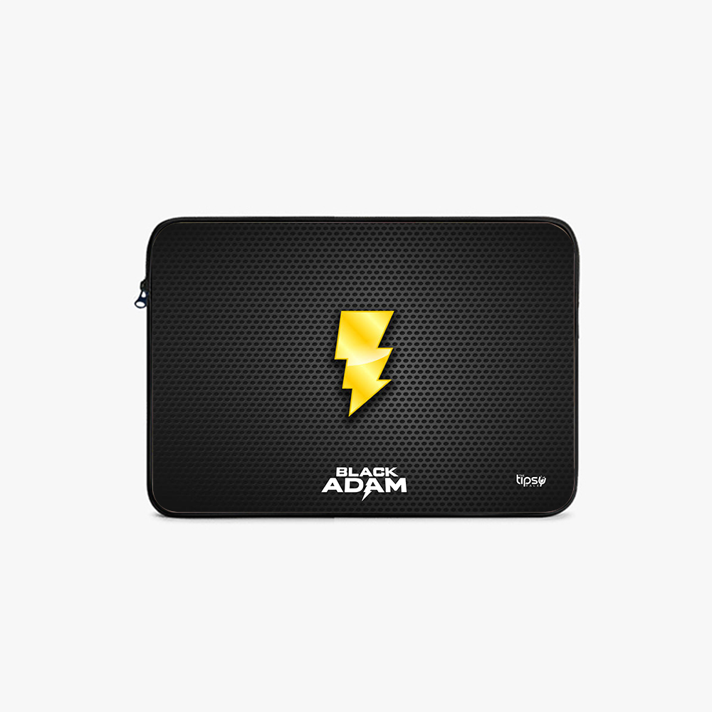 "BLACK ADAM DC" Laptop Sleeves:Bold Modern Design for Every Size