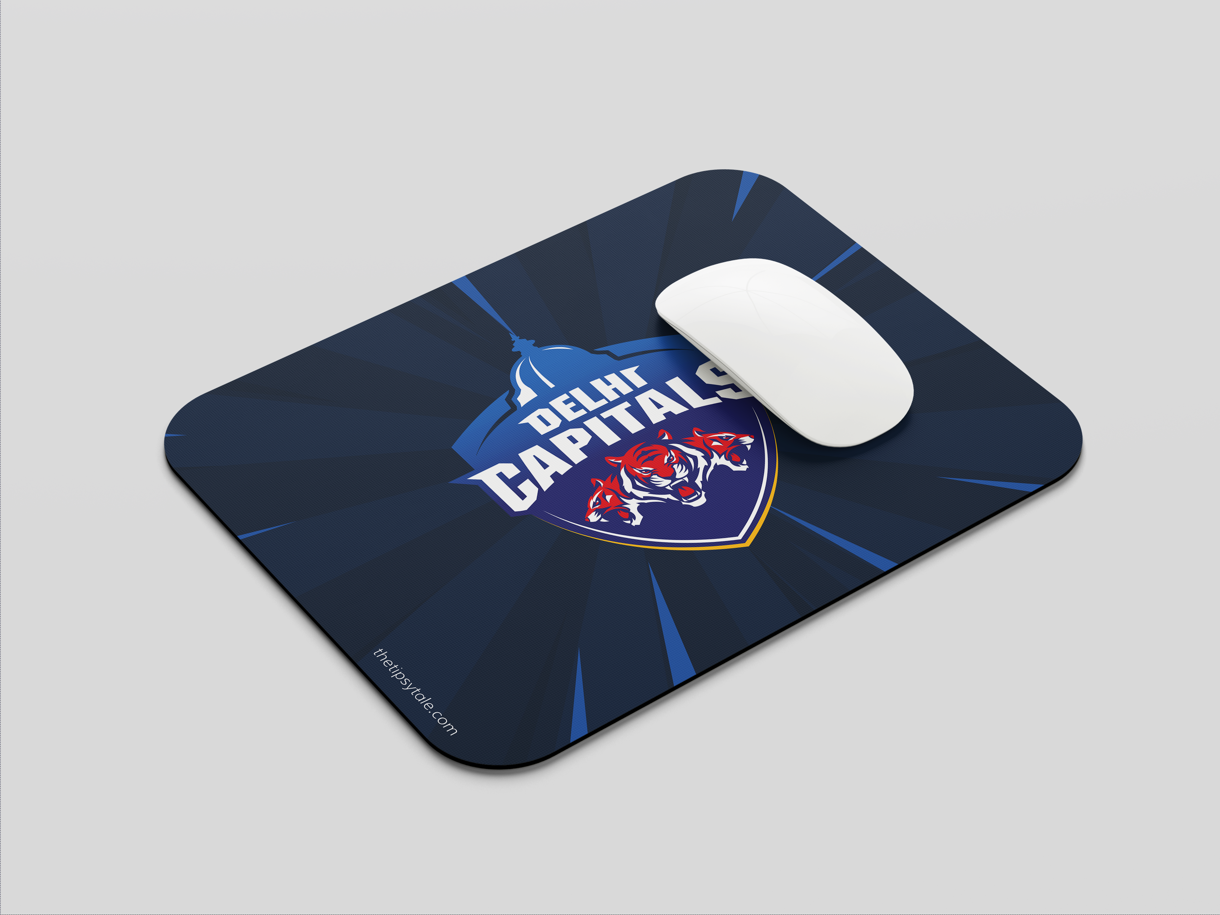 "DELHI CAPITALS #DC " Mousepad Enhance Your Workspace with Style