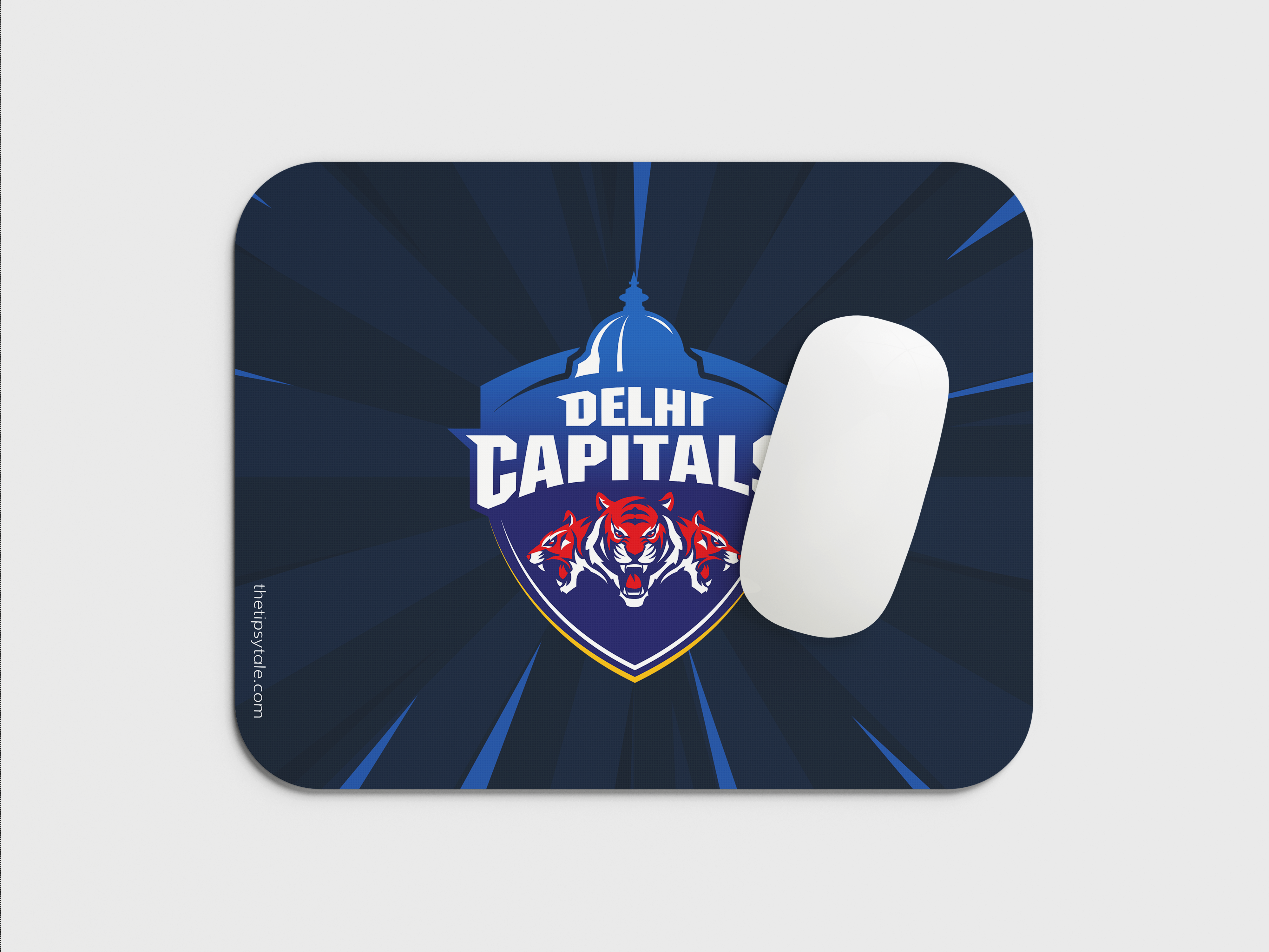 "DELHI CAPITALS #DC " Mousepad Enhance Your Workspace with Style