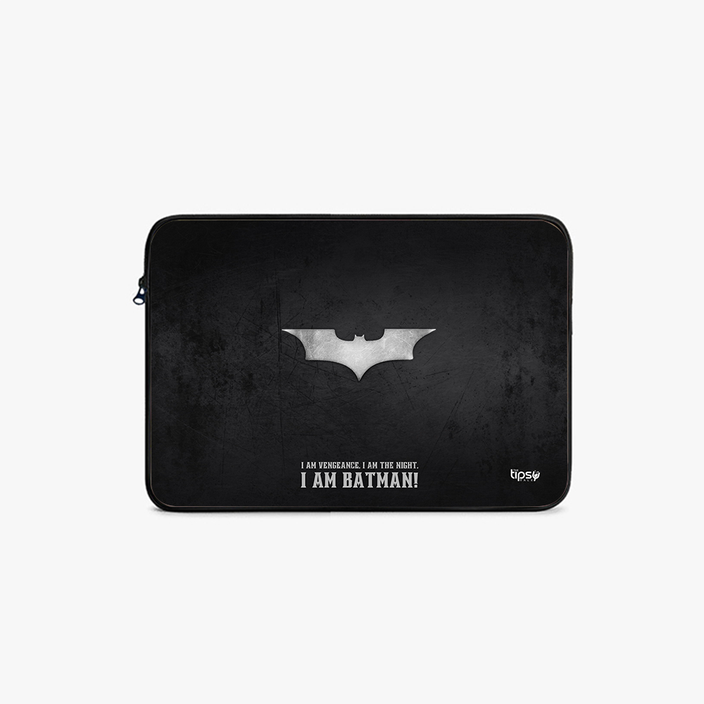 "I AM VENGEANCE" Laptop Sleeves:Bold Modern Design for Every Size
