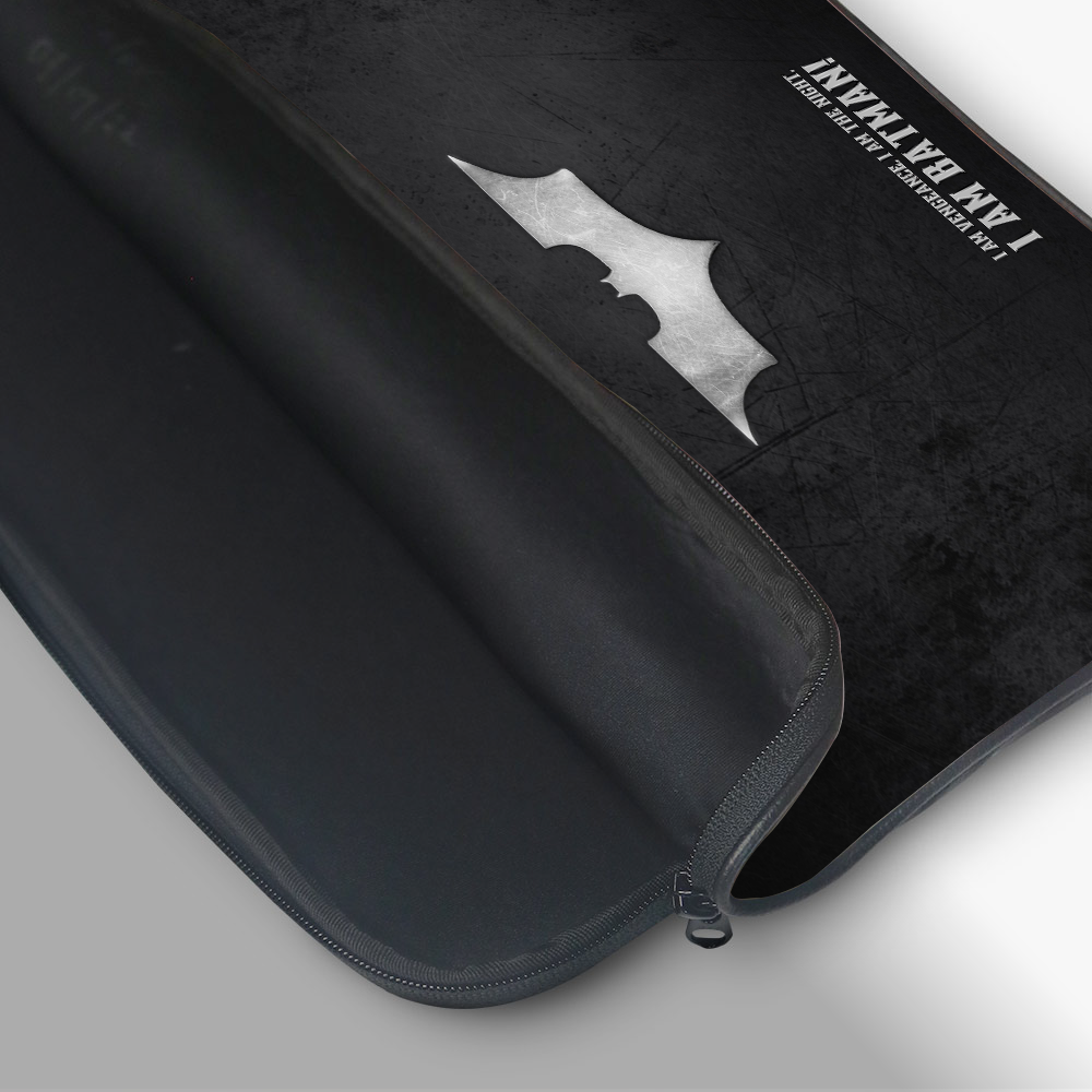 "I AM VENGEANCE" Laptop Sleeves:Bold Modern Design for Every Size