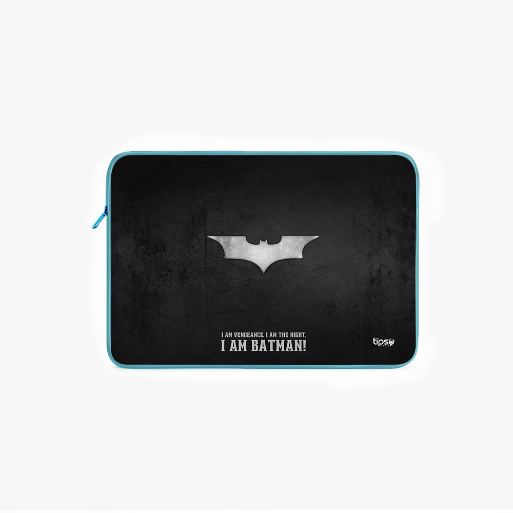 "I AM VENGEANCE" Laptop Sleeves:Bold Modern Design for Every Size