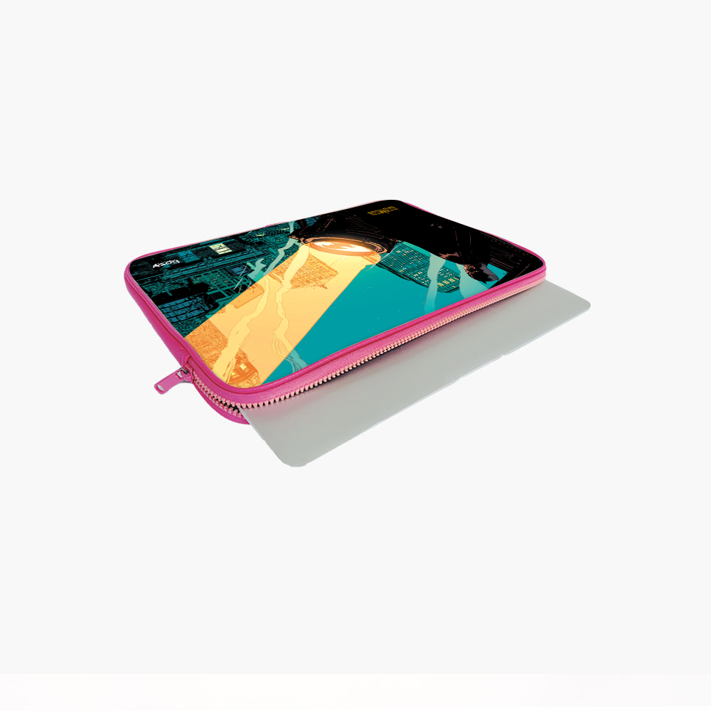 "BAT SIGINAL" Laptop Sleeves:Bold Modern Design for Every Size