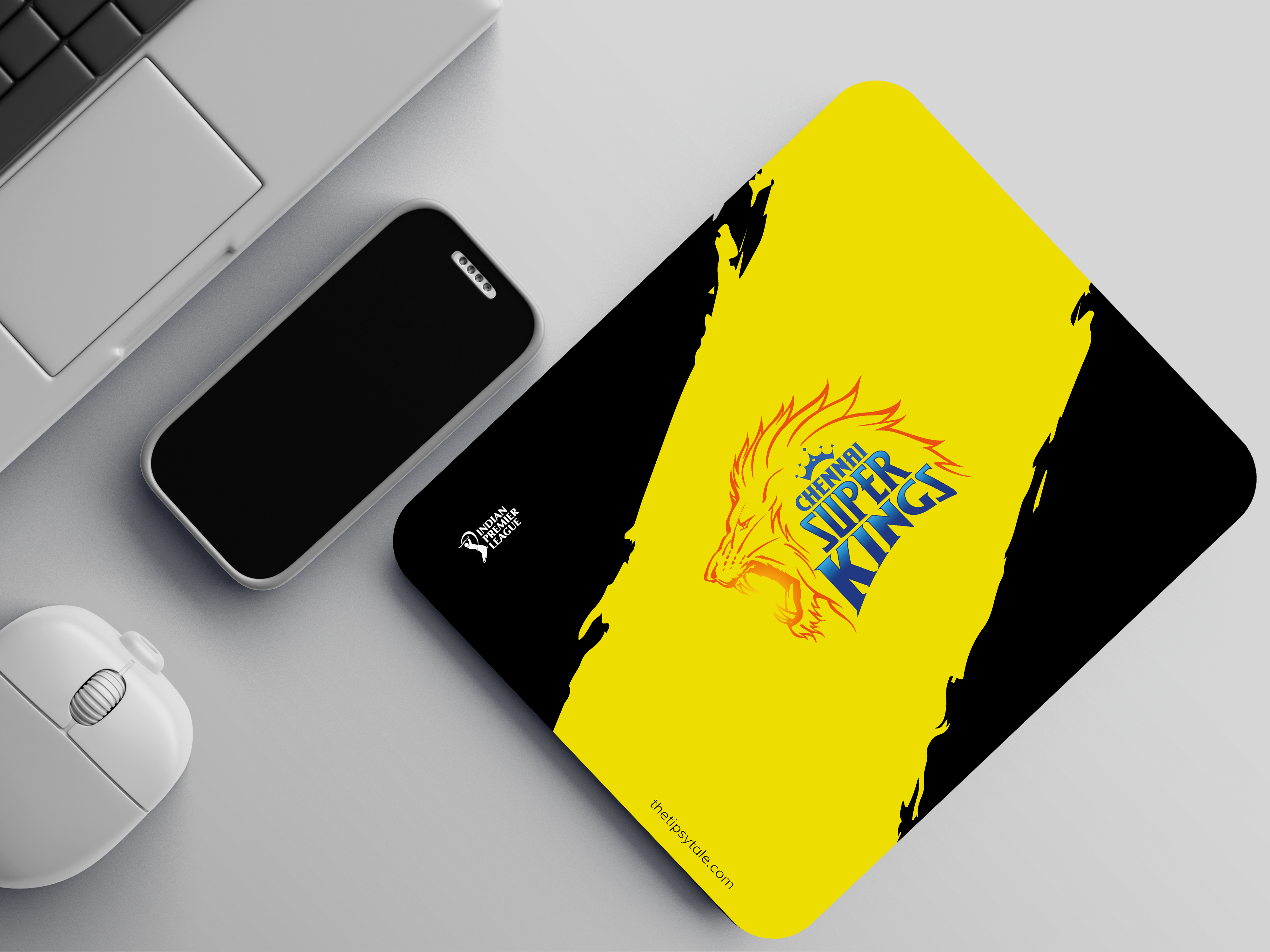 "CHENNAI SUPER KINGS #CSK " Mousepad Enhance Your Workspace with Style