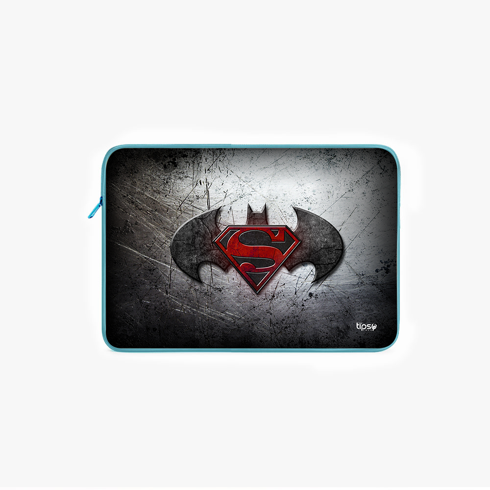 "BATMAN VS SUPERMAN" Laptop Sleeves:Bold Modern Design for Every Size