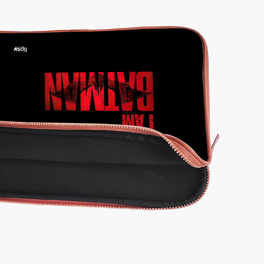"I AM BATMAN" Laptop Sleeves:Bold Modern Design for Every Size