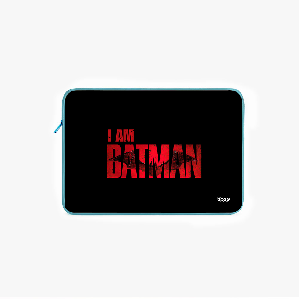 "I AM BATMAN" Laptop Sleeves:Bold Modern Design for Every Size