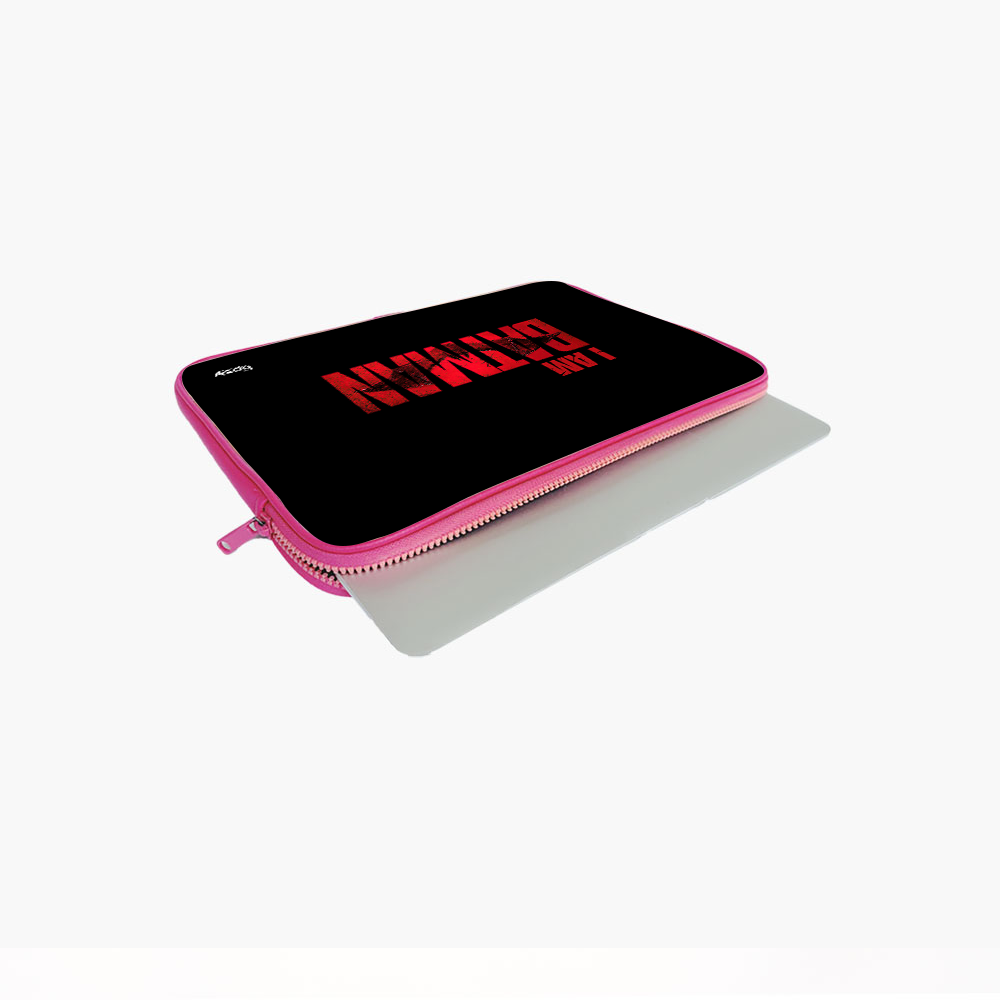 "I AM BATMAN" Laptop Sleeves:Bold Modern Design for Every Size