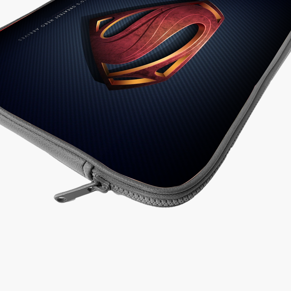 "WORLD'S GREATEST HERO - SUPERMAN" Laptop Sleeves:Bold Modern Design for Every Size