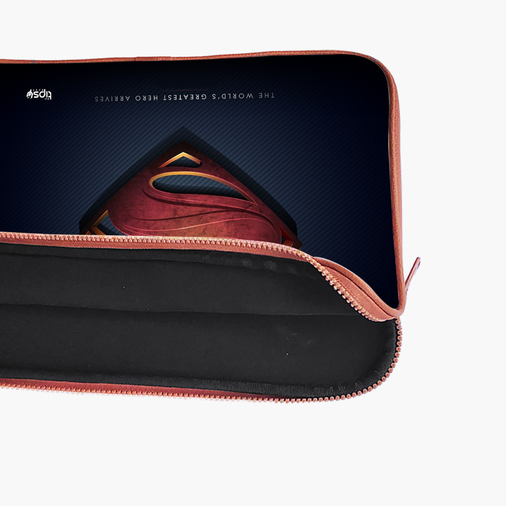 "WORLD'S GREATEST HERO - SUPERMAN" Laptop Sleeves:Bold Modern Design for Every Size