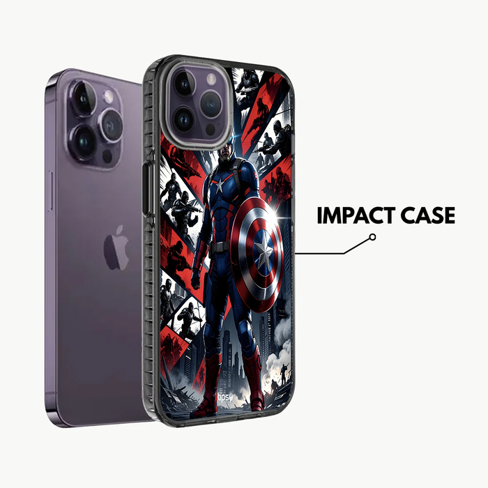 CAPTAIN AMERICA THE WINTER SOLIDER -Mobile Covers Shock Resistant, Slim & Stylish Cases
