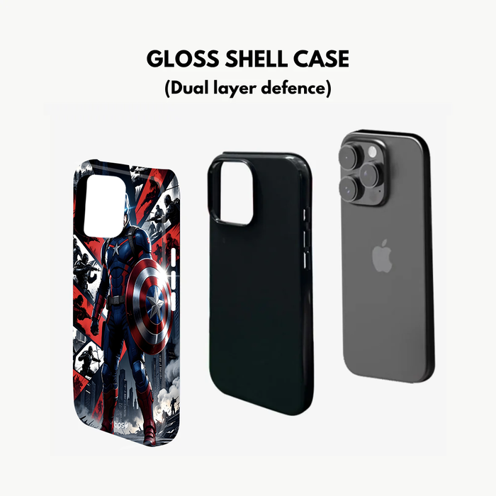 CAPTAIN AMERICA THE WINTER SOLIDER -Mobile Covers Shock Resistant, Slim & Stylish Cases
