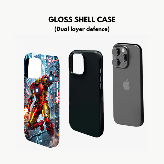 MARVEL SUPERHERO IRON MAN -Mobile Covers Shock Resistant, Slim & Stylish Cases