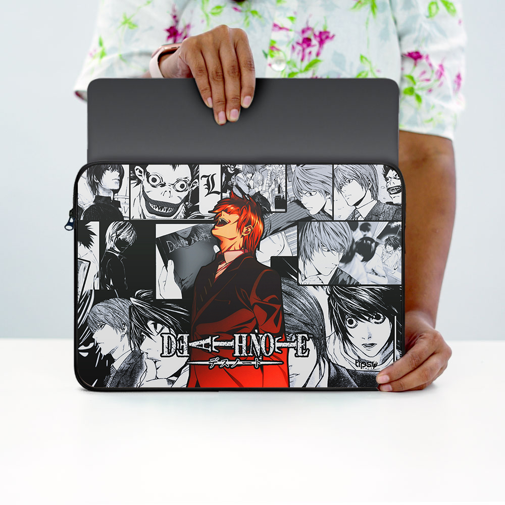 "DEATH NOTE" Laptop Sleeves:Bold Modern Design for Every Size