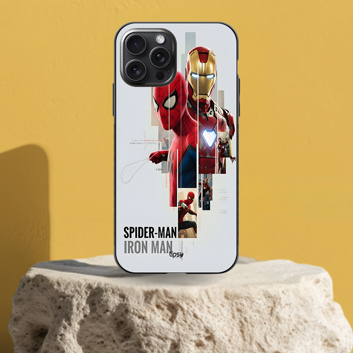 SPIDER MAN & IRON MAN -Mobile Covers Shock Resistant, Slim & Stylish Cases