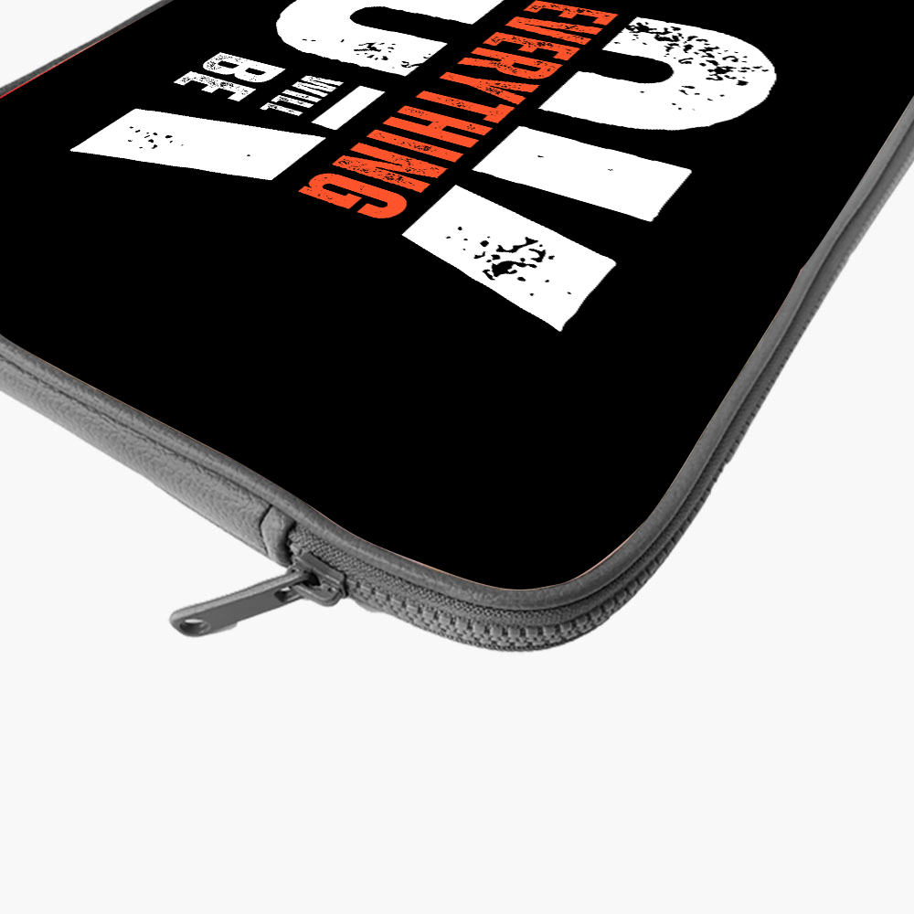 "EVERYTHING WILL BE OKAY " Laptop Sleeves:Bold Modern Design for Every Size