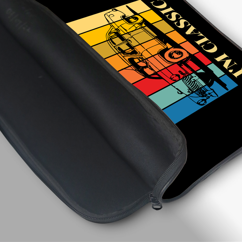 "I'M NOT OLD  1'M CLASSIC" Laptop Sleeves:Bold Modern Design for Every Size