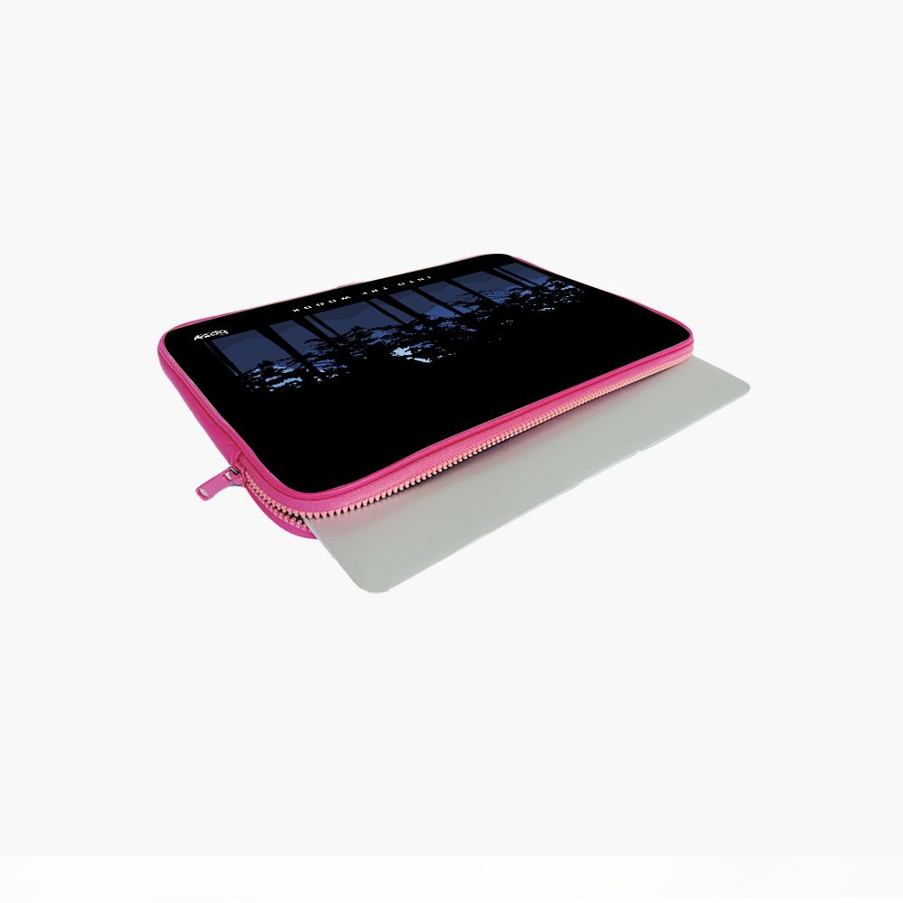"IN TO THE WOODS" Laptop Sleeves:Bold Modern Design for Every Size