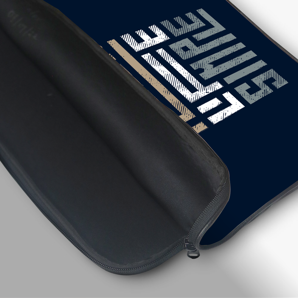 "KEEP LIFE SIMPLE" Laptop Sleeves:Bold Modern Design for Every Size