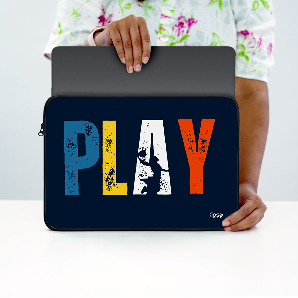"PLAY" Laptop Sleeves:Bold Modern Design for Every Size