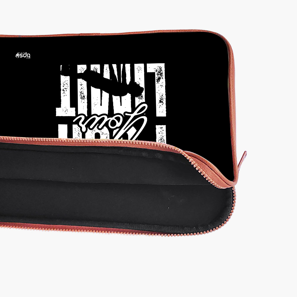 "Push Your Limit" Laptop Sleeves:Bold Modern Design for Every Size